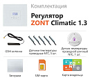 ZONT Climatic 1.3 Погодозависимый автоматический GSM / Wi-Fi регулятор (1 ГВС + 3 прямых/смесительных) с доставкой в Салават